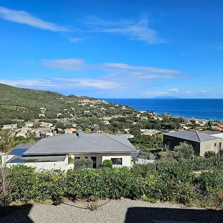 Belle Avec Piscine Et Vue Mer- Village * Sisco