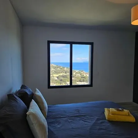 Villa Belle Avec Piscine Et Vue Mer- Village Sisco